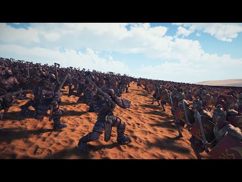 100 000 ROMAN GENERAL vs 1 MILLION ORC UEBS 2 Ultimate Epic Battle Simulator 2