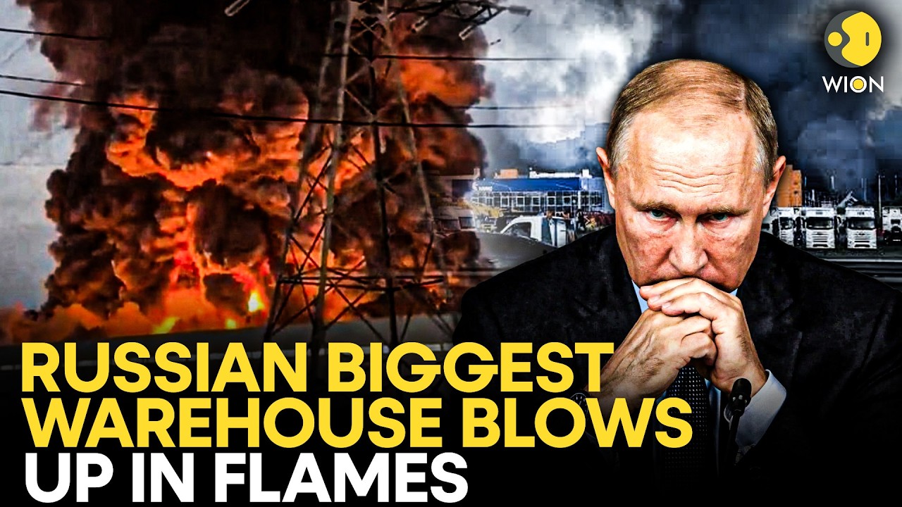 Russia-Ukraine War LIVE: Ukraine Unleashes BIGGEST Strike On Russia;  'Amazon' Targeted | WION
