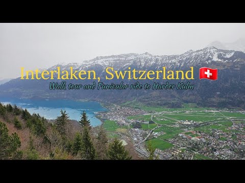 Interlaken walk tour and Funicular ride | Lucerne to Interlaken day trip DDLJ spot Yash Chopra