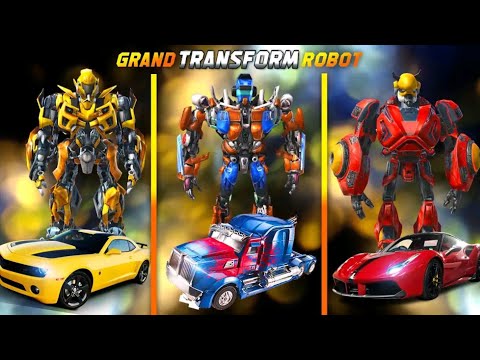 Robot Transformers Berubah Jadi Mobil Balap | Robot Tornado Transform : Shooting Games 2020