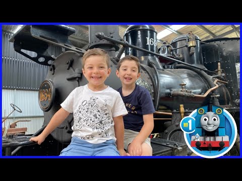 Trains for Kids | Steam Trains for Kids at Puffing Billy Railway | Steam Trains for Toddlers