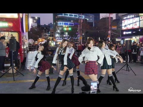 [4K] 170401 BP라니아 BP RANIA 스타트 어 파이어 Start a fire  @ 신촌 By Sleeppage