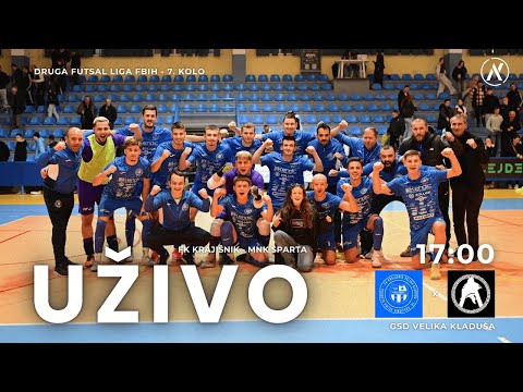 7. kolo Druge futsal lige FBiH | FK Krajišnik - MNK Sparta