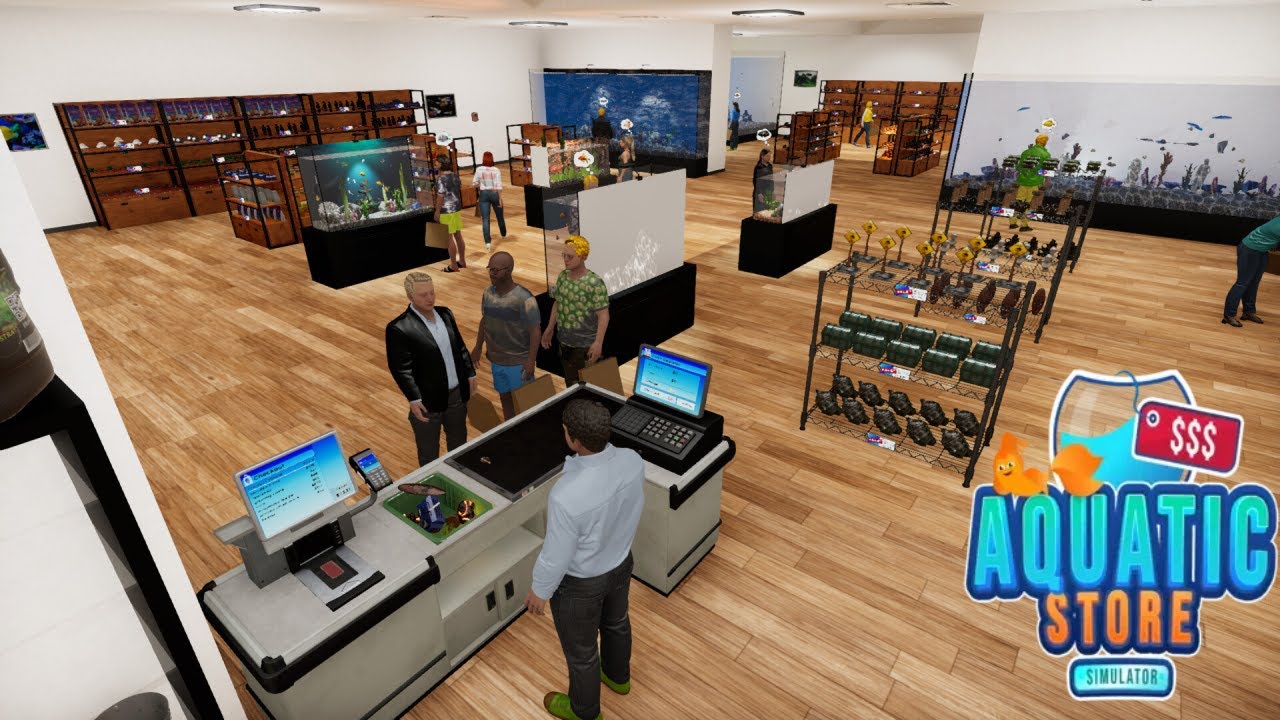 Getting Into Very Fishy Business - Aquatic Store Simulator