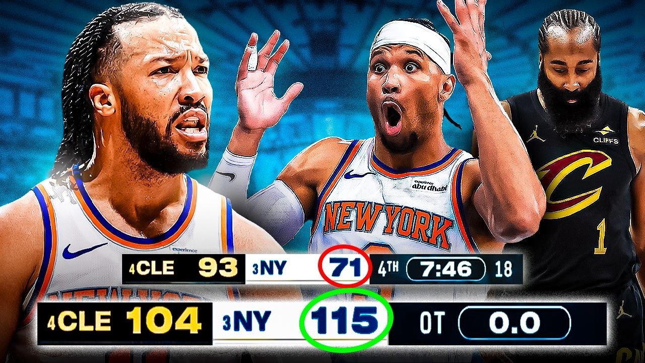 ¡REMONTADA HISTÓRICA DE KNICKS! ¡99.9% DE OPCIONES DE PERDER! ¿CÓMO ES POSIBLE?