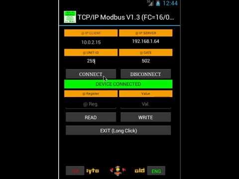 TCP/IP Modbus Tester Video