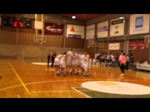 slovenska-kosarka.si: Veselje Triglava po zmagi nad Partizanom