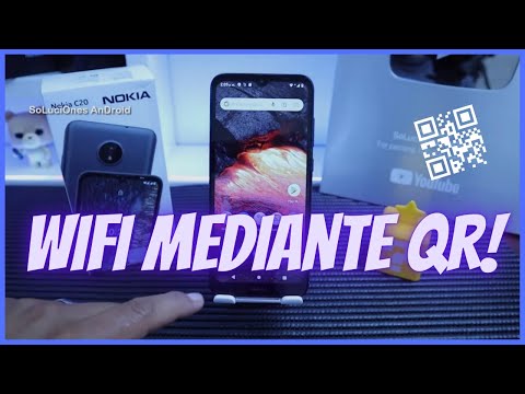 ✔ COMO Compartir WiFi con un 𝗖𝗼́𝗱𝗶𝗴𝗼 𝗤𝗥 Nokia C20