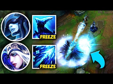 WE PLAYED THE "ICE COMP" AND FROZE EVERYTHING IN SIGHT - League of Legends