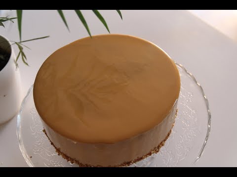 Glaçage miroir caramel