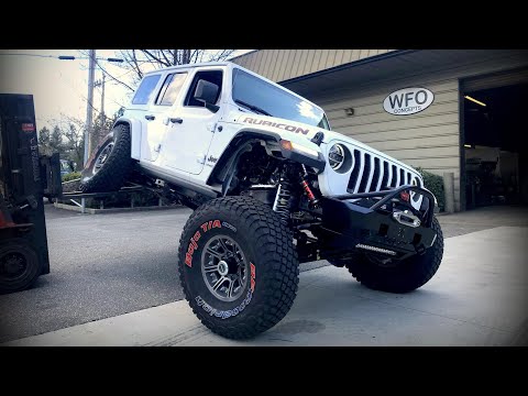 WFO's Jeep JL Custom Long Arm build on 40's for Starwood Motors