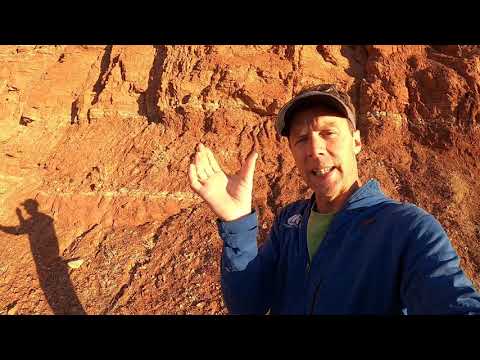 Geology of the flat basalt ridges around St George, Utah - a classic example of inverted topography