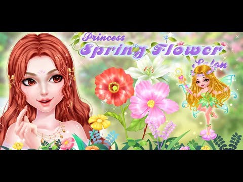 Princess Spring Flower Salon Video
