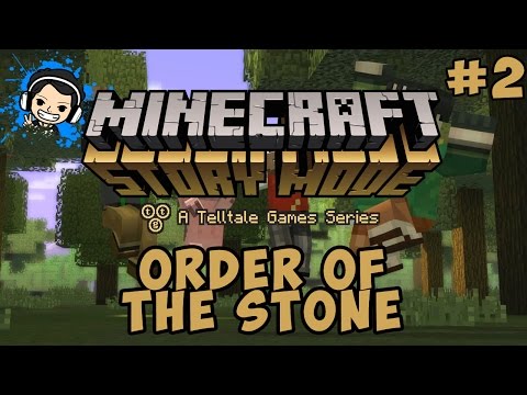 Just KiX - Competition Started | Minecraft: Story Mode (Order of The Stone) #2
