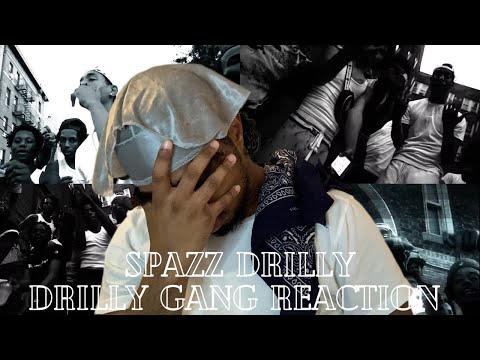 Spazz Drilly - Drilly Gang Freestyle #22GzRemix ( Official Music Video ) #DirectedbyTLor | REACTION