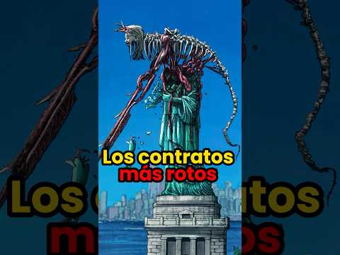 Los contratos más rotos de Chainsaw man | Película Chainsaw man | Reze y Denji | #chainsawman