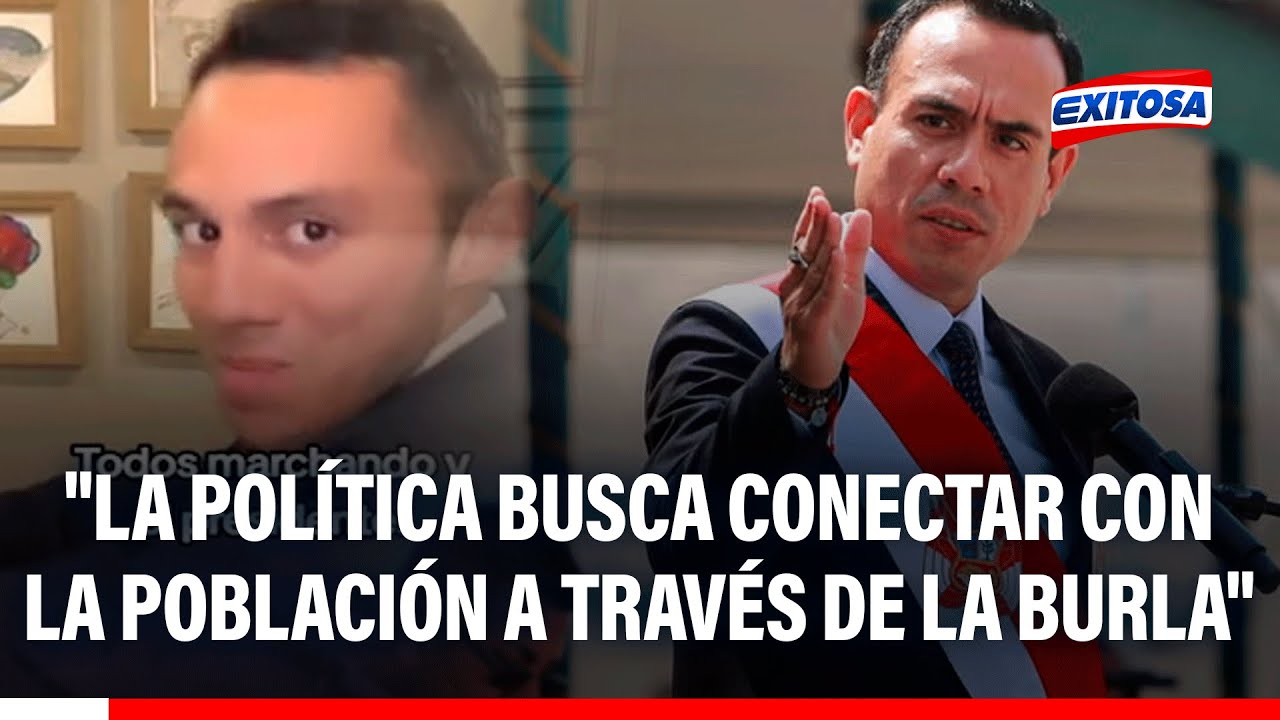 🔴🔵 Jerjes Loayza sobre el lema: "La política busca conectar con la población a través de la burla"