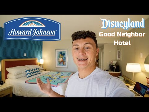 Our Stay at Howard Johnson Hotel Anaheim | Disneyland Good Neighbor Hotel | Full Room & Resort Tour