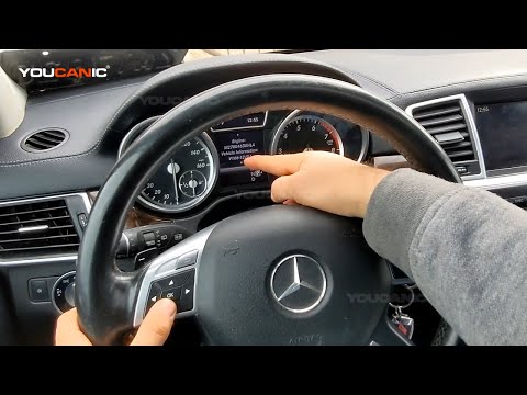 How to Check Engine Number on Instrument Cluster – Mercedes Benz GL & GLS Class