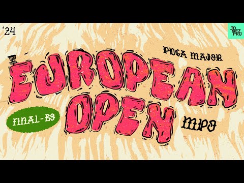 2024 European Open | MPO FINALB9 | Buhr, McBeth, Wysocki, Anttila  | Jomez Disc Golf