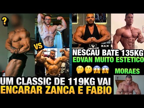 ESSE ATLETA QUER VENCER ZANCANELLI E FÁBIO JUNIO + NESCAU 135KG + EDVAN E MORAES