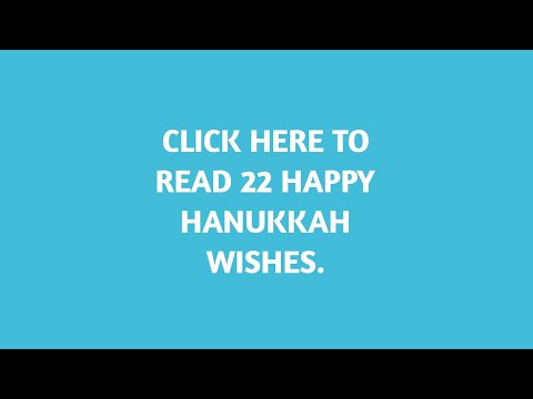 Hanukkah wishes 2022.
