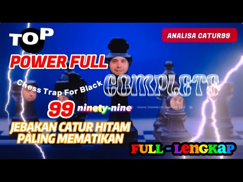 Top 99 Chess trap for black | Complete black chess trap | Chess analysis