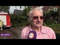 Enorme hoosbui zet huizen in Rheden onder water