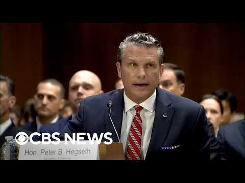 Watch: Hegseth defends $67 billion request to help cover cost of Iran war