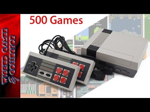 Nes Classic Bootleg From China with 500 in 1 Build-in Games !