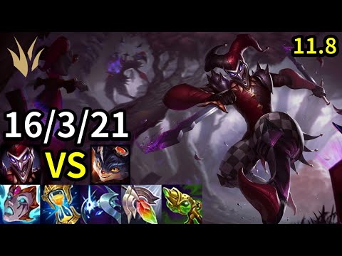 Shaco Jungle vs Rumble - KR Grandmaster | Patch 11.8
