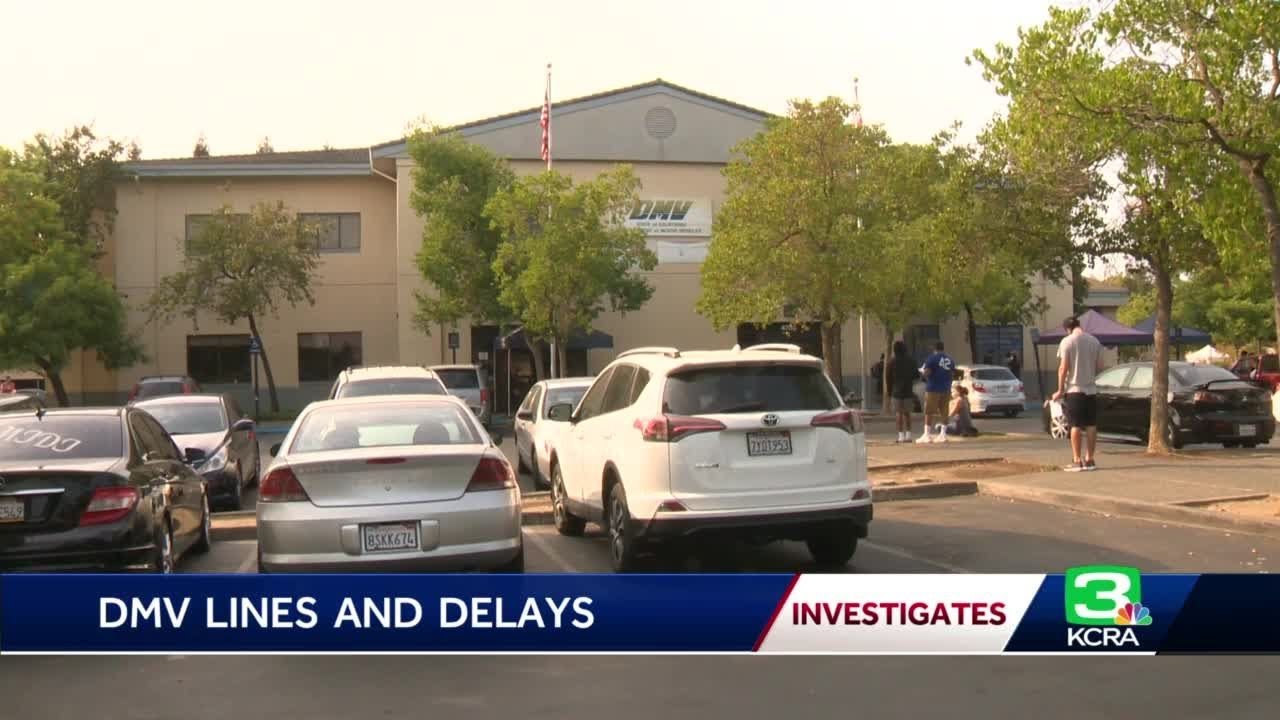 Long lines at California DMV offices continue amid pandemic