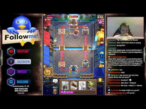 Clash Royale Ladder Climbing Log Bait Deck