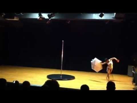 Soleil Rousseau Pole Dancing to "Grace Like Rain"