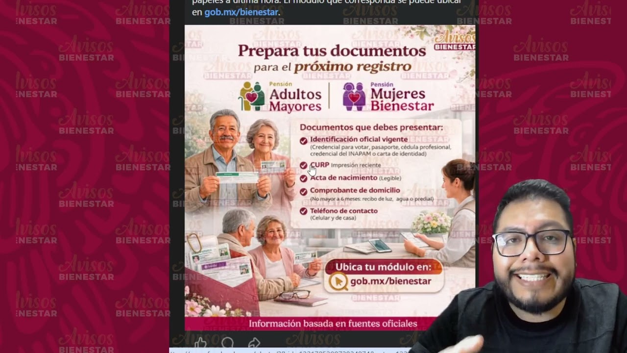 mujeres 60 a 64 años, adultos mayores, documentos para el registro en abril a la pension bienestar
