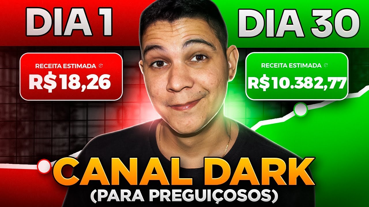 COMO CRIAR UM CANAL DARK E GANHAR R$10.000 POR MÊS NO YOUTUBE - MUITO FÁCIL (Copiando e Colando)