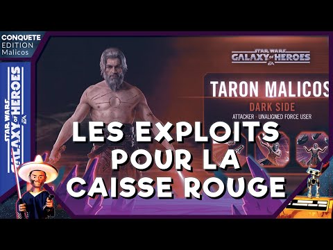 How to unlock Malicos? An accessible conquest? | SWGoH FR