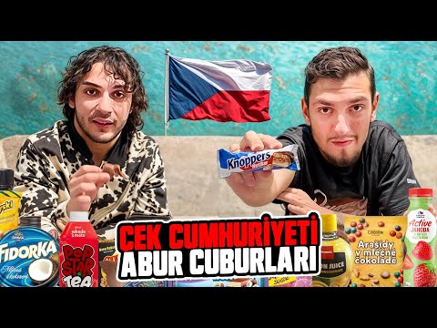 WE TRIED CZECH SNACKS! 🇨🇿😋 w/ @mithatcanozalp_