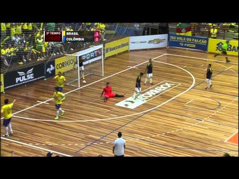 Futsal(FINAL) Brasil 4 x 1 Colômbia - Campeão Copa Intercontinental Futsal 2013