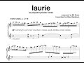 Chick Corea - Laurie (Complete Transcription)