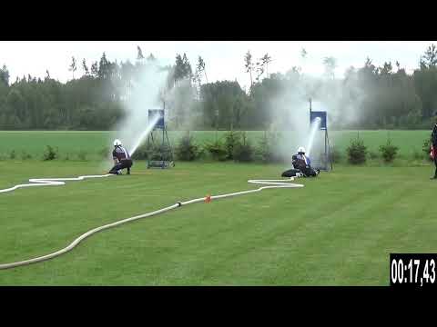 SDH Čikov v Netíně 28.5.2022 - 2. místo - 17,96 (PP 17,51)