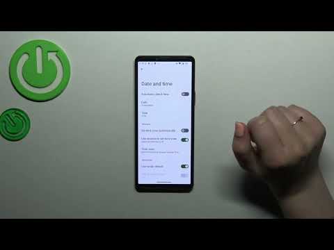 How to Change Date and Time on SONY Xperia 10 V