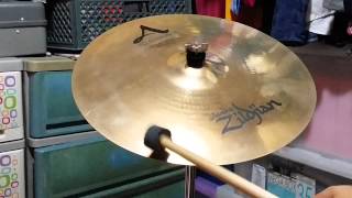 Video thumbnail for Zildjian A custom Medium Crash 16" by micoatienza