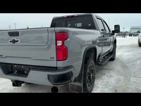 2024 Chevrolet Silverado 2500HD 4WD Crew Cab Standard Box LT in Gray for sale at Bannister Chevrolet Buick GMC Ltd Edson in Edson, AB