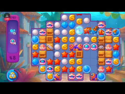 Fishdom lvl 3756-3763 Booster or not?💥🐠🔥Gameplay #353👑🎮