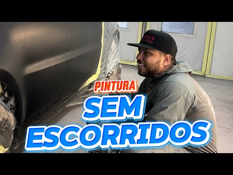 COMO EVITAR ESCORRIDOS NA PINTURA