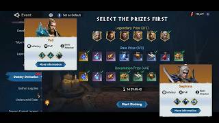 ⚔️ VIKING RISE ⚔️ : : DESTINY DIVINATION (VALI⚔️ SEPHINA) &amp; RANK 10 🔥 IN LEGECY HUNT 🏹🥳 AS FREE2PLAY