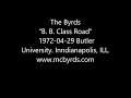 The Byrds  "B. B. Class Road"