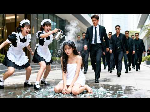 Girl expelled by stepmother,CEO sent 100bodyguards surrounded her house,made them kneel to apologize