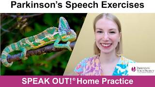 Parkinson’s Speech Exercises: CHAMELEONS